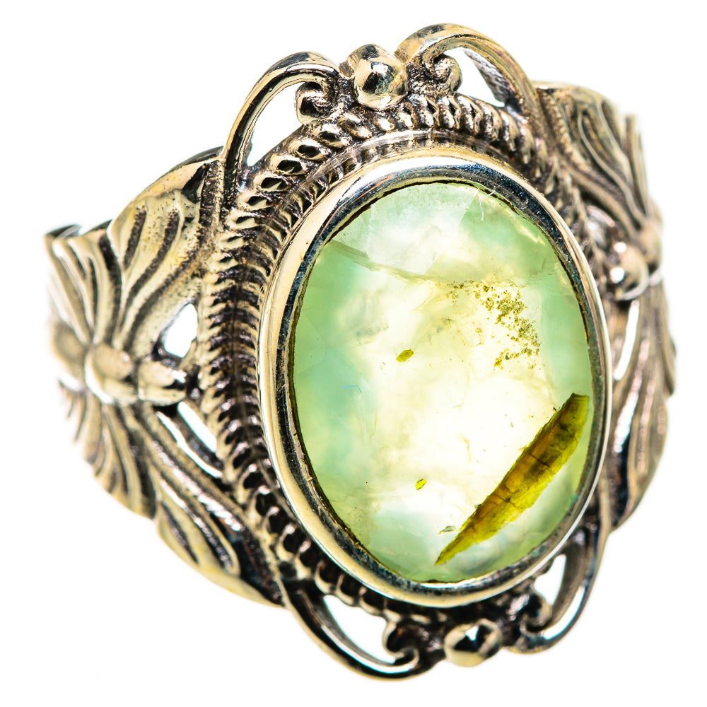 Prehnite Rings handcrafted by Anasilvercos - RING129954 - Photo 2