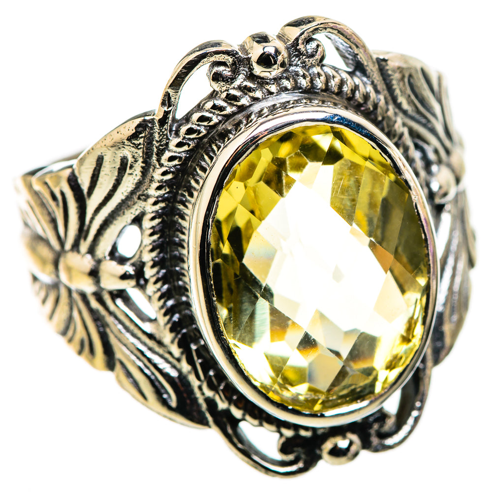 Citrine Rings handcrafted by Anasilvercos - RING129973 - Photo 2
