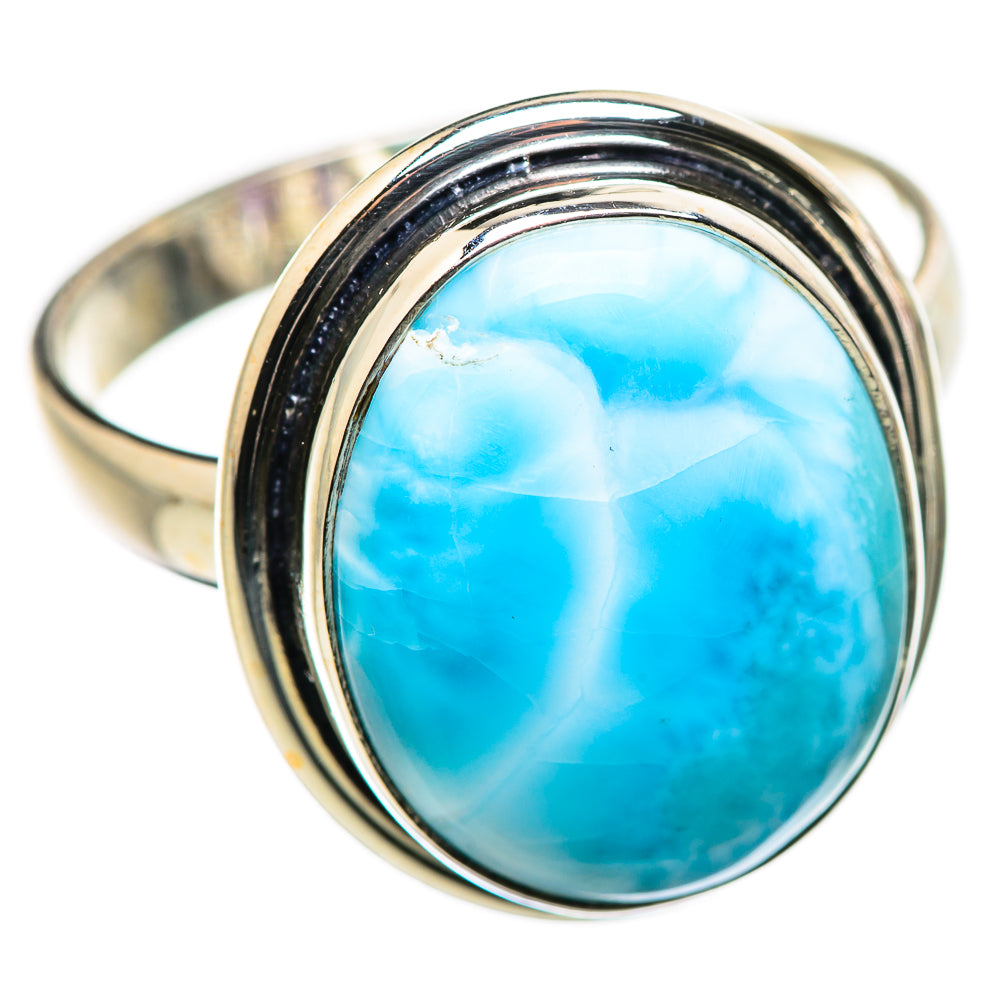 Larimar Rings handcrafted by Anasilvercos - RING129975 - Photo 2