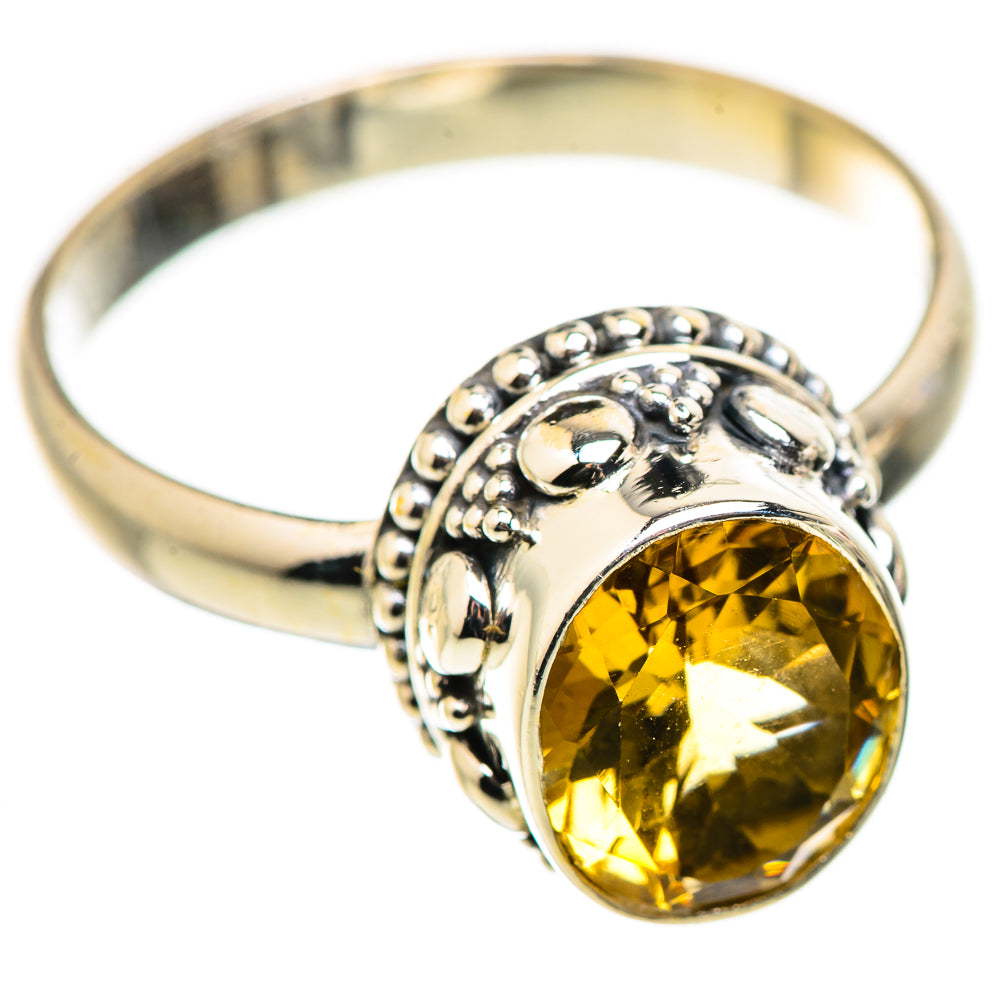 Citrine Rings handcrafted by Anasilvercos - RING129983 - Photo 2
