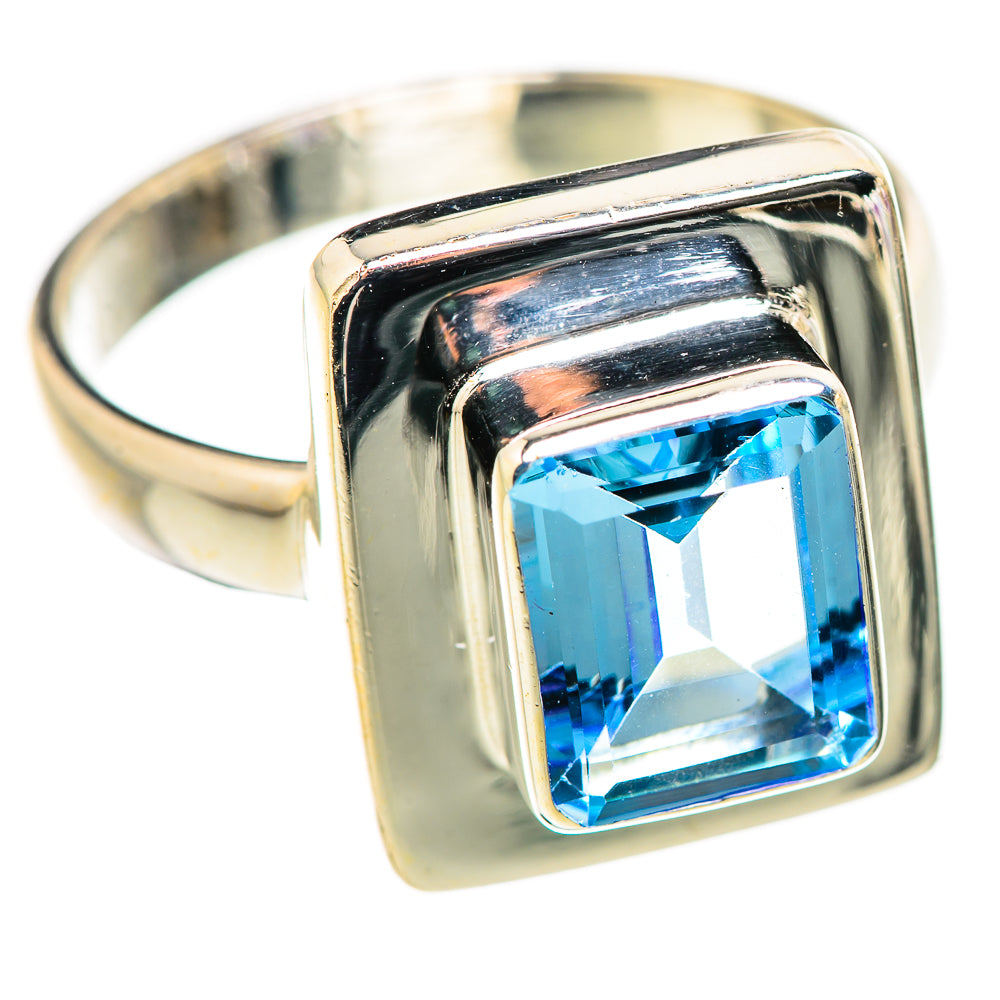 Blue Topaz Rings handcrafted by Anasilvercos - RING129999 - Photo 2