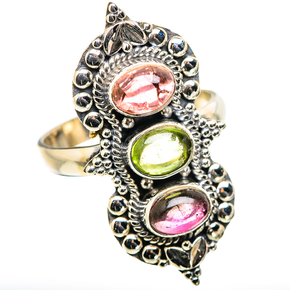 Tourmaline Rings handcrafted by Anasilvercos - RING130010 - Photo 2