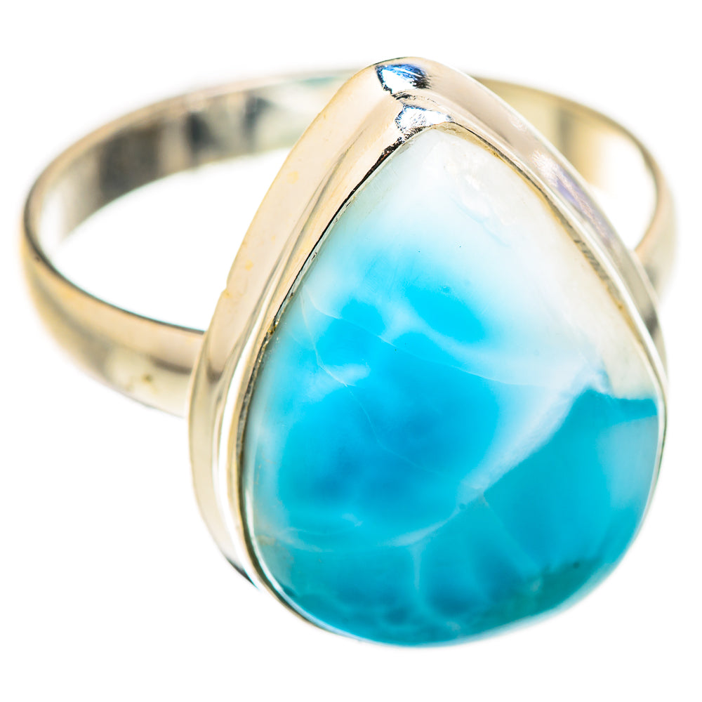 Larimar Rings handcrafted by Anasilvercos - RING130042 - Photo 2