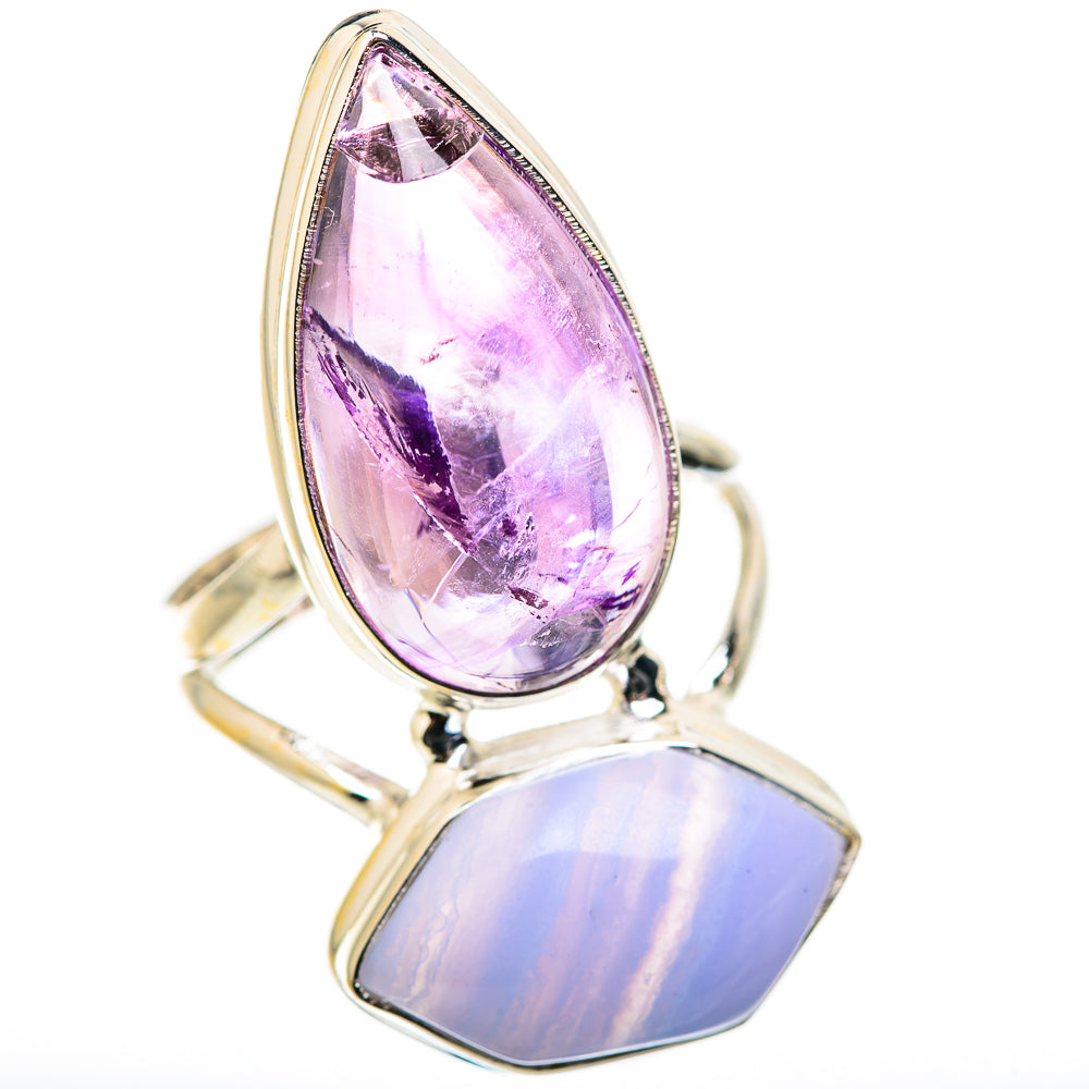 Amethyst Rings handcrafted by Anasilvercos - RING130083 - Photo 2