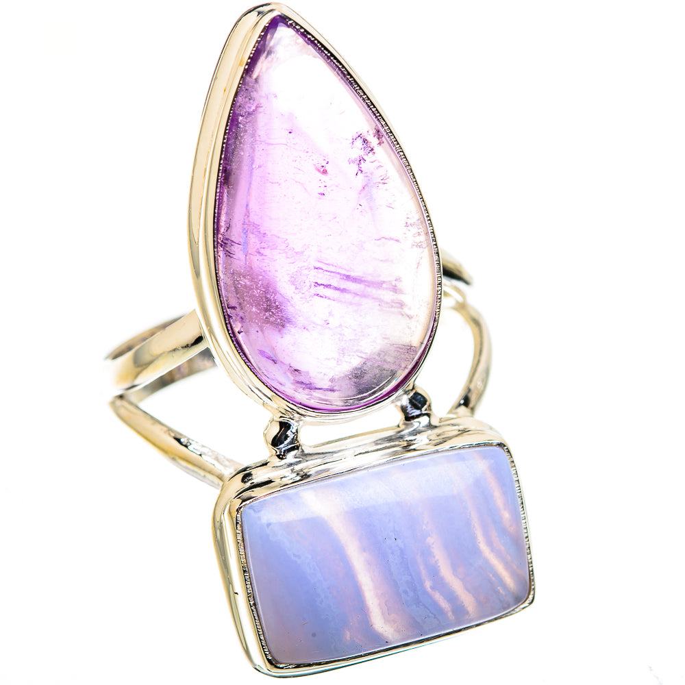 Amethyst Rings handcrafted by Anasilvercos - RING130110 - Photo 2