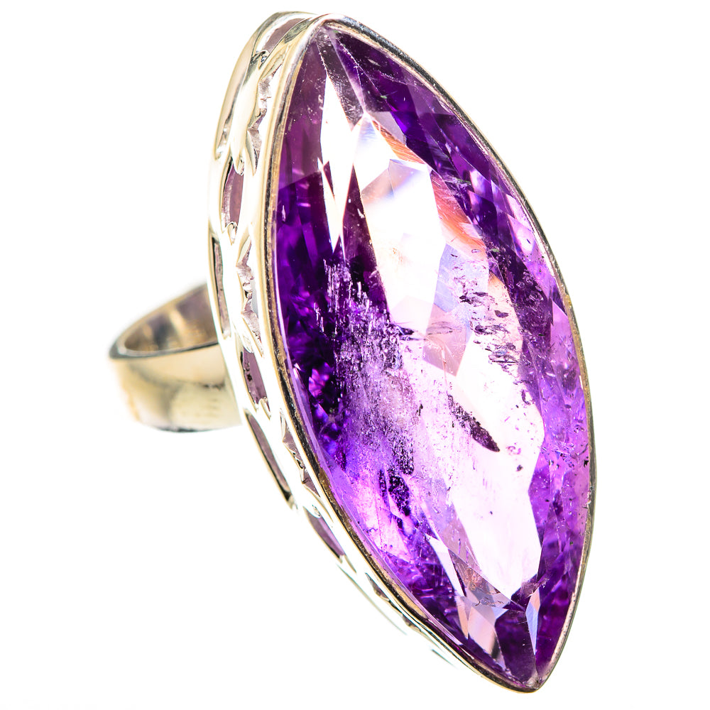 Amethyst Rings handcrafted by Anasilvercos - RING130112 - Photo 2