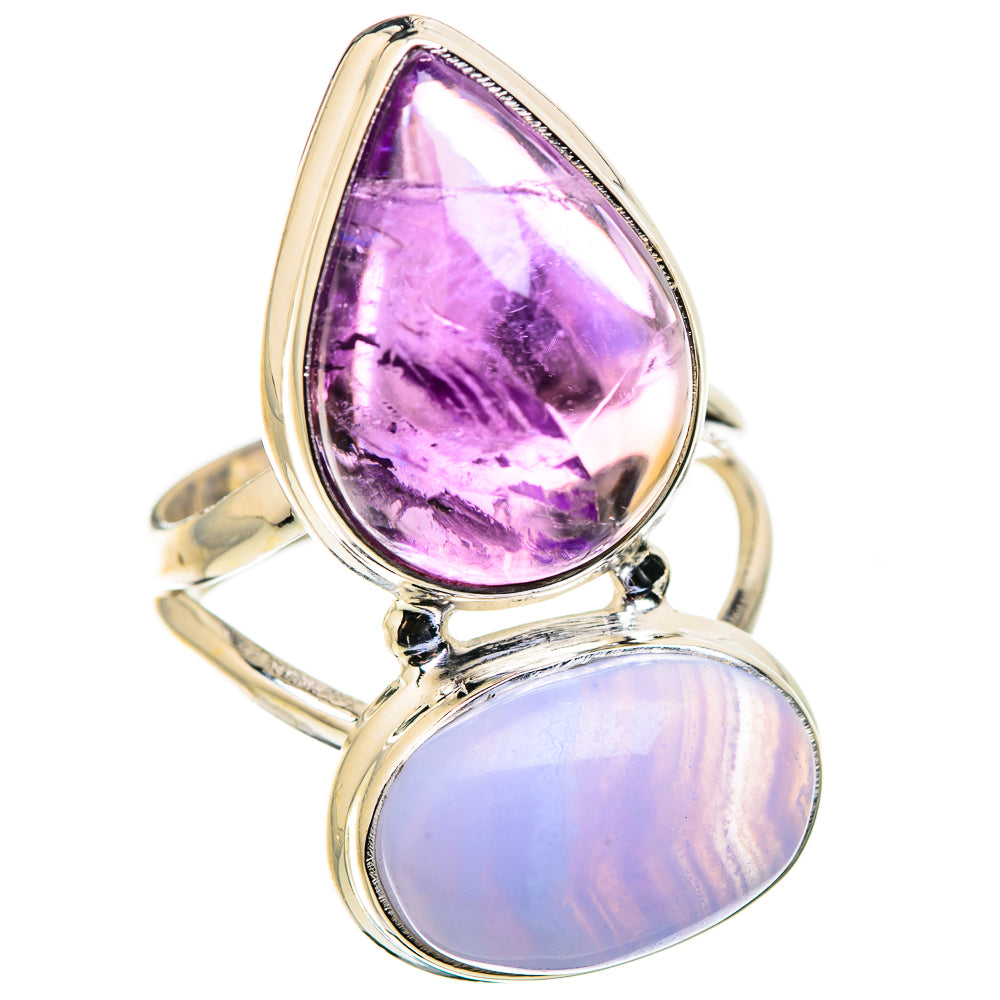 Amethyst Rings handcrafted by Anasilvercos - RING130114 - Photo 2