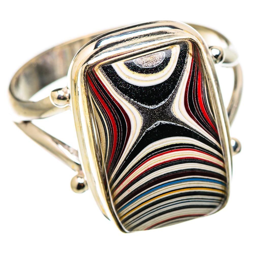 Fordite Rings handcrafted by Anasilvercos - RING130147 - Photo 2