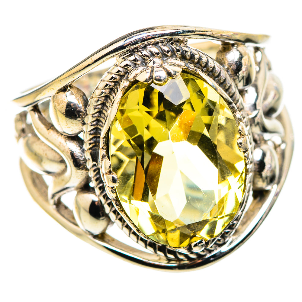 Citrine Rings handcrafted by Anasilvercos - RING130152 - Photo 2