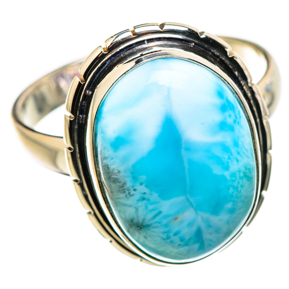Larimar Rings handcrafted by Anasilvercos - RING130154 - Photo 2