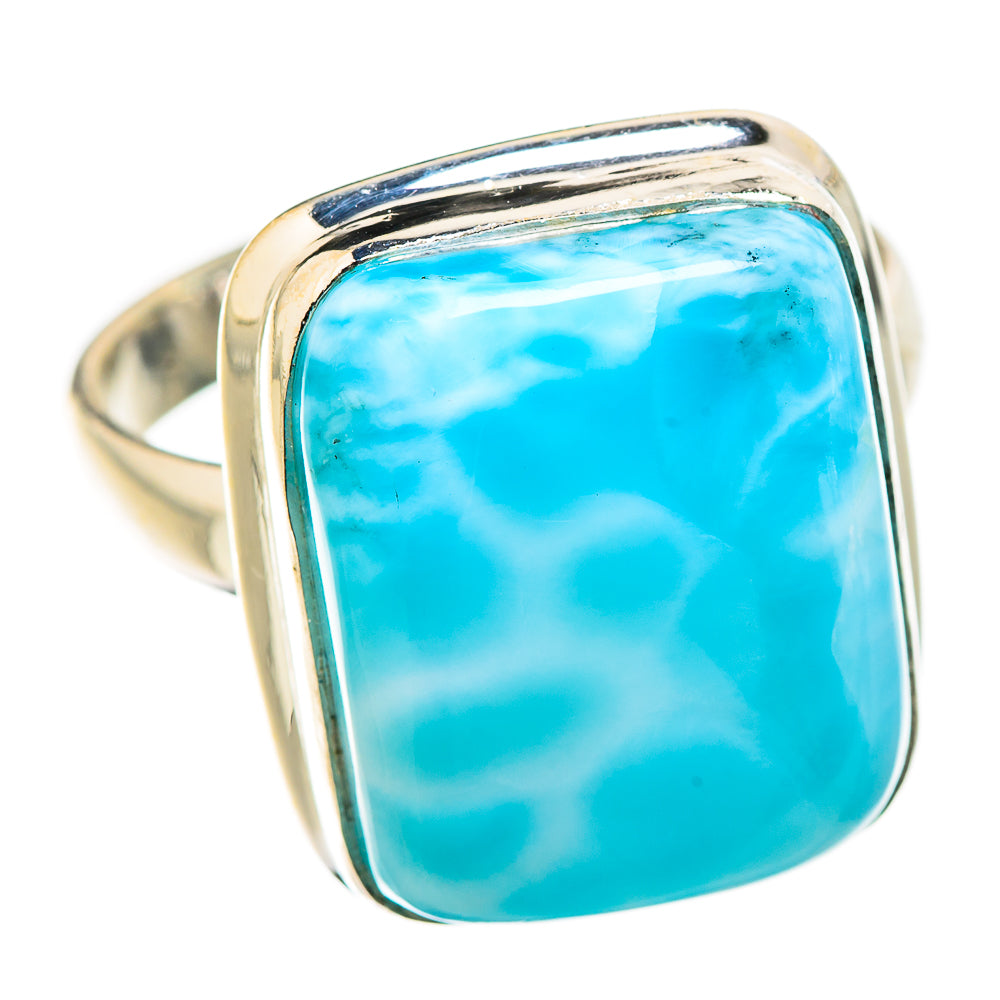 Larimar Rings handcrafted by Anasilvercos - RING130156 - Photo 2