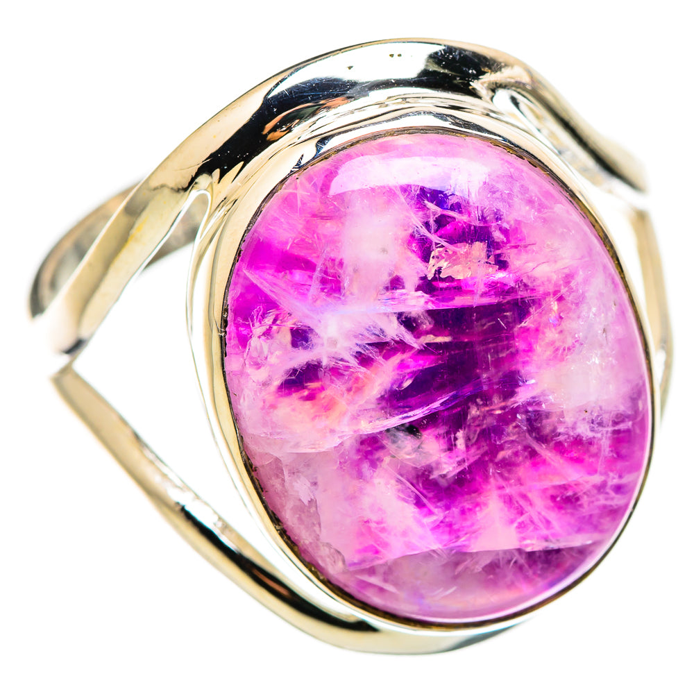Pink Moonstone Rings handcrafted by Anasilvercos - RING130164 - Photo 2