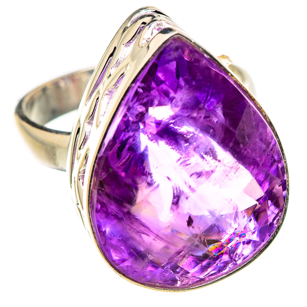 Amethyst Rings handcrafted by Anasilvercos - RING130168 - Photo 2