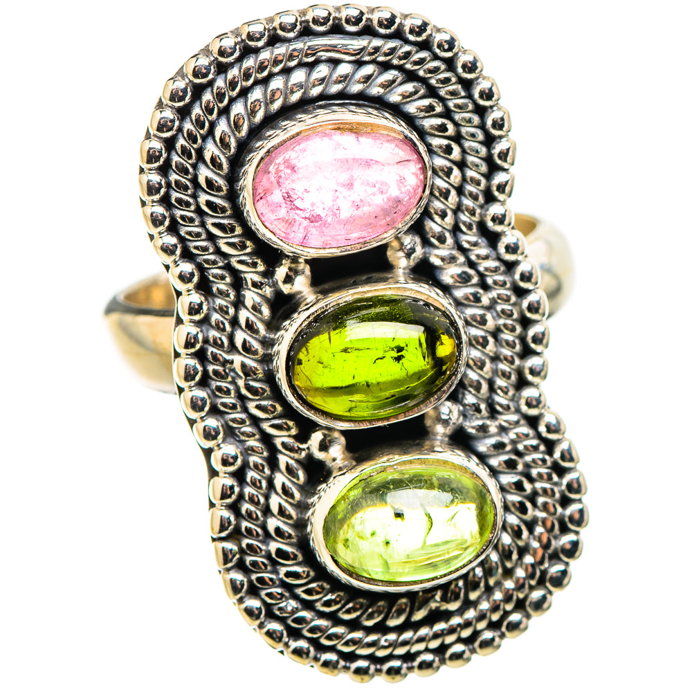 Tourmaline Rings handcrafted by Anasilvercos - RING130171 - Photo 2