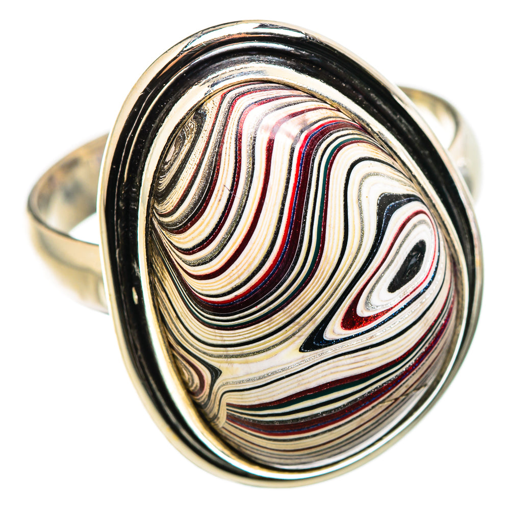 Fordite Rings handcrafted by Anasilvercos - RING130172 - Photo 2