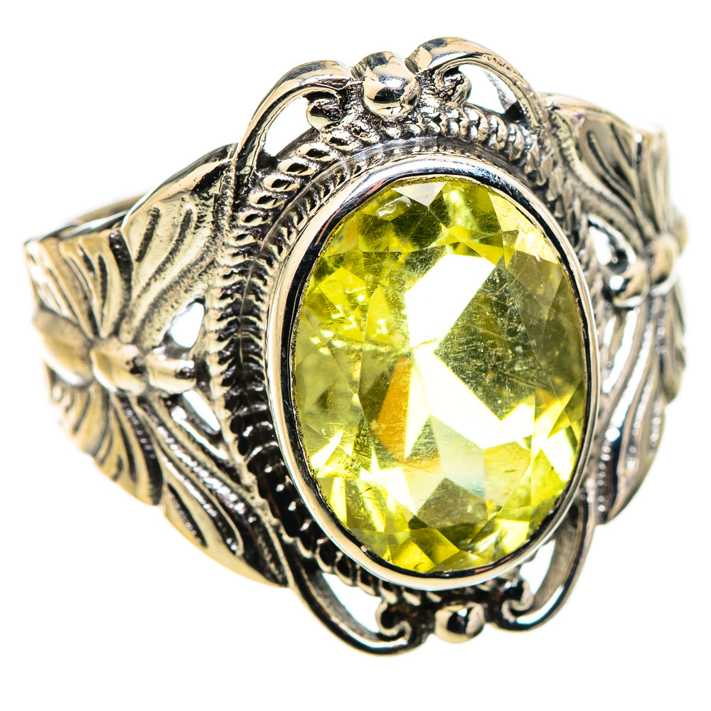 Citrine Rings handcrafted by Anasilvercos - RING130180 - Photo 2