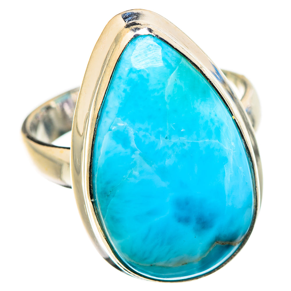 Larimar Rings handcrafted by Anasilvercos - RING130212 - Photo 2