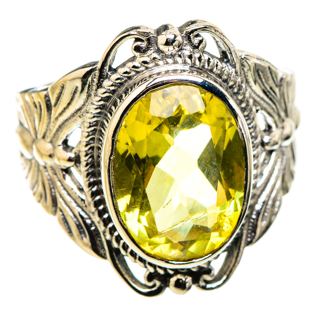 Citrine Rings handcrafted by Anasilvercos - RING130231 - Photo 2