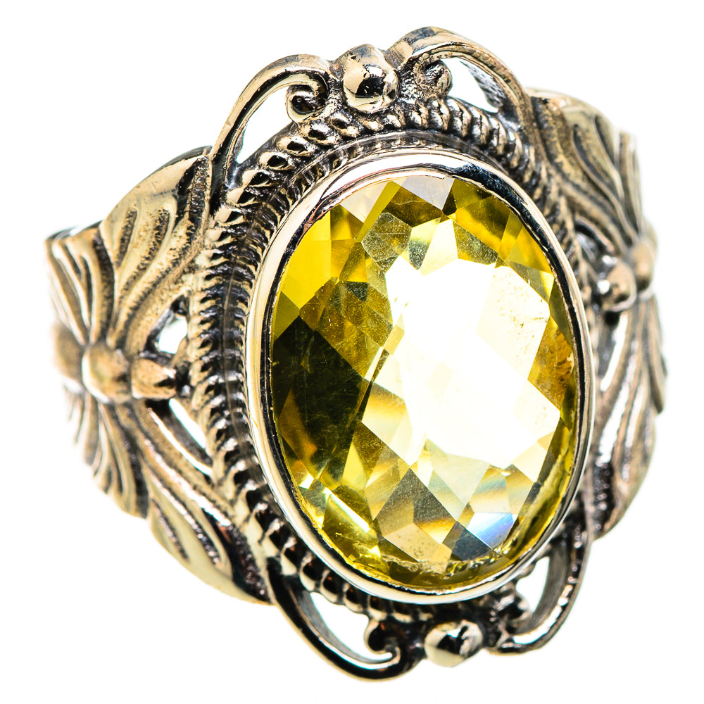 Citrine Rings handcrafted by Anasilvercos - RING130250 - Photo 2