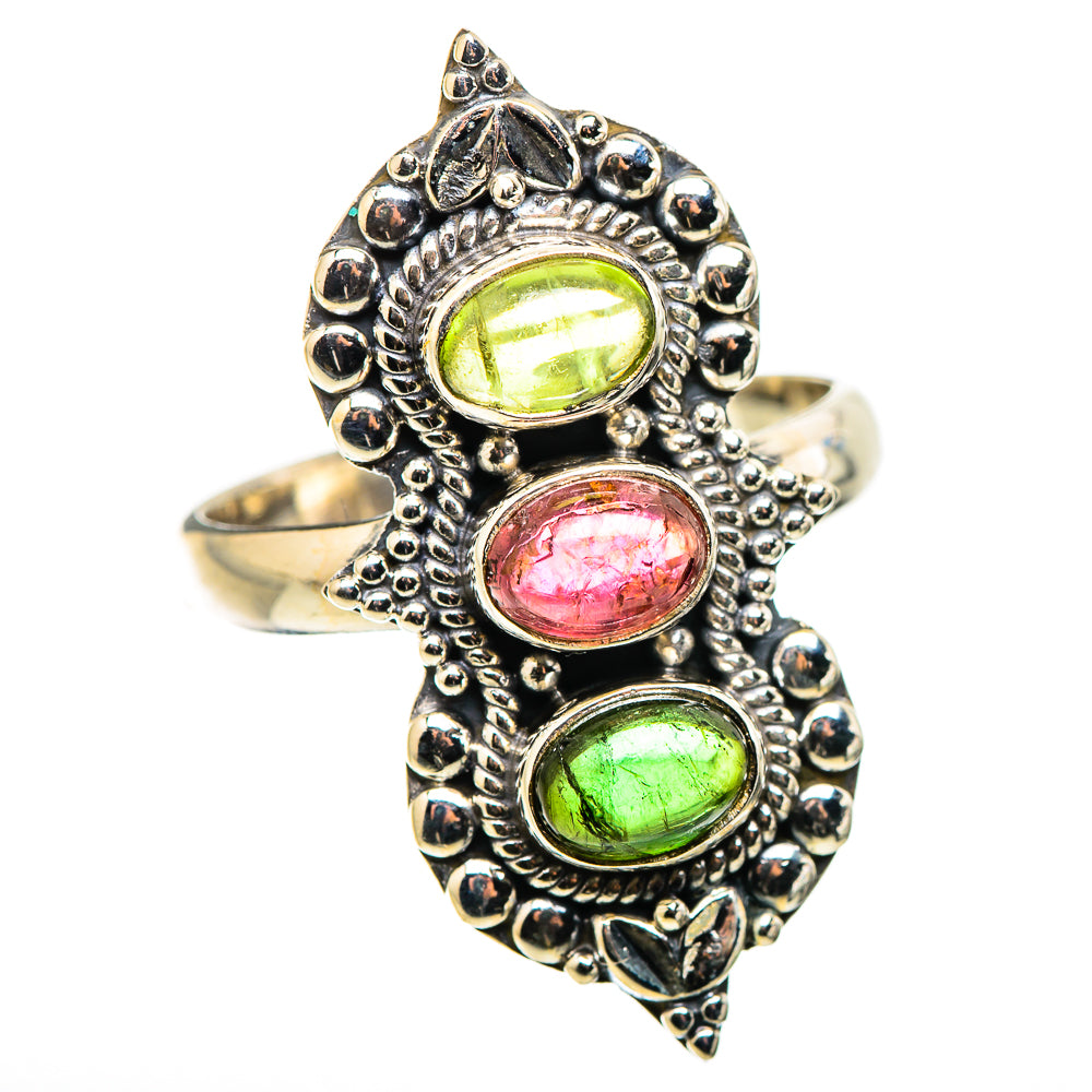 Tourmaline Rings handcrafted by Anasilvercos - RING130263 - Photo 2