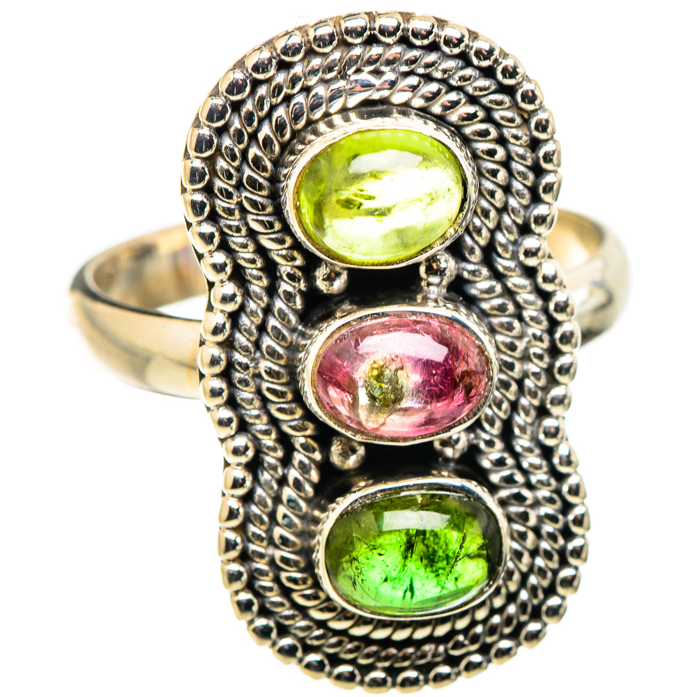 Tourmaline Rings handcrafted by Anasilvercos - RING130265 - Photo 2