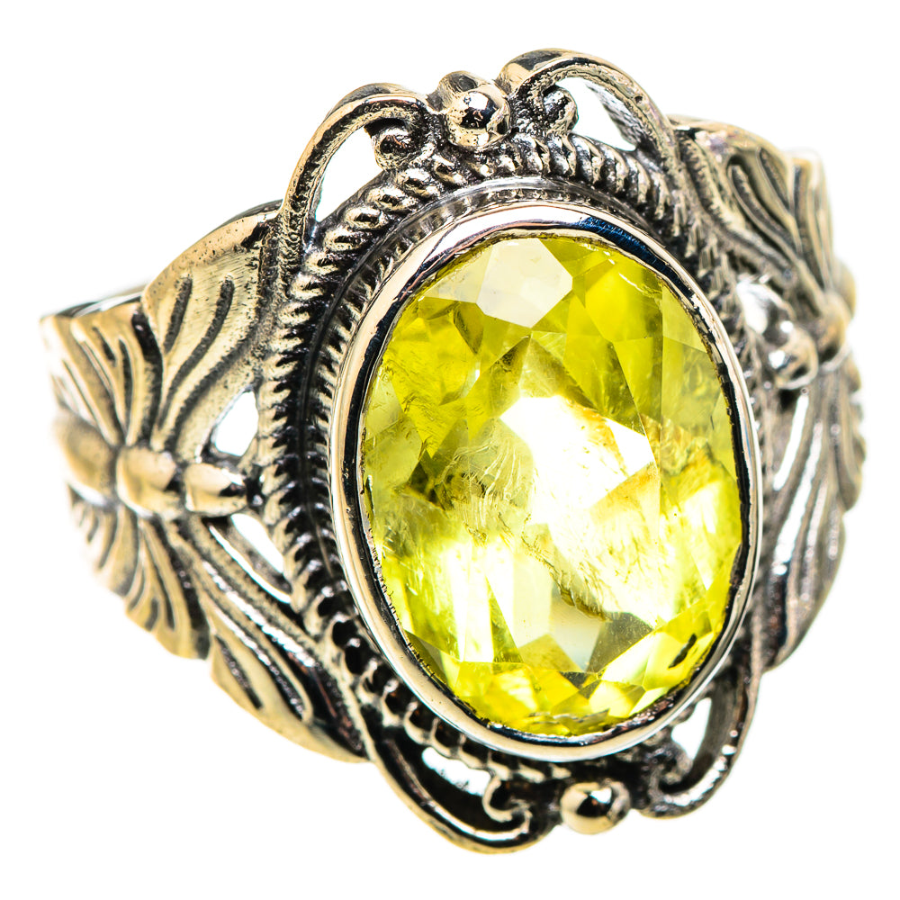 Citrine Rings handcrafted by Anasilvercos - RING130271 - Photo 2