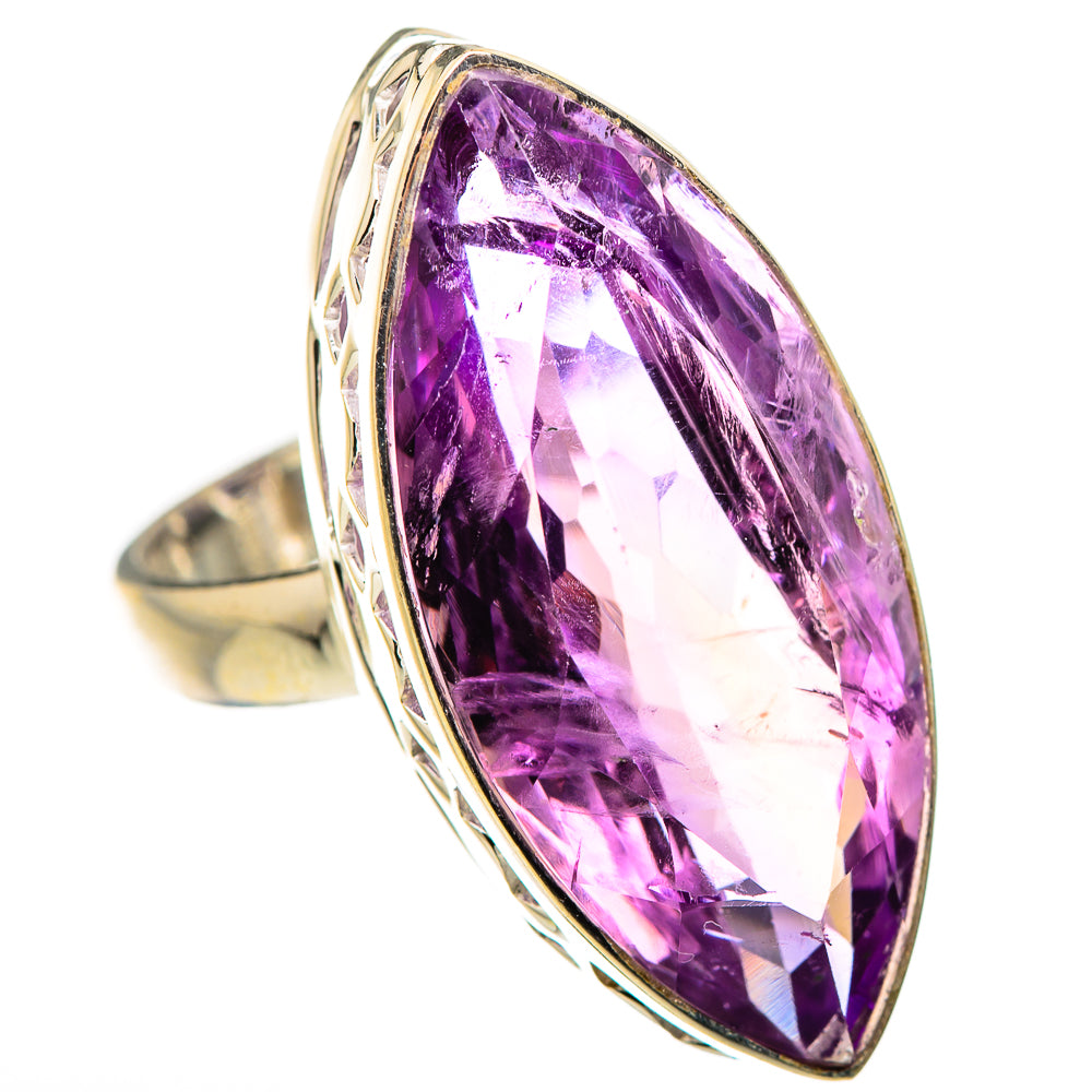 Amethyst Rings handcrafted by Anasilvercos - RING130289 - Photo 2