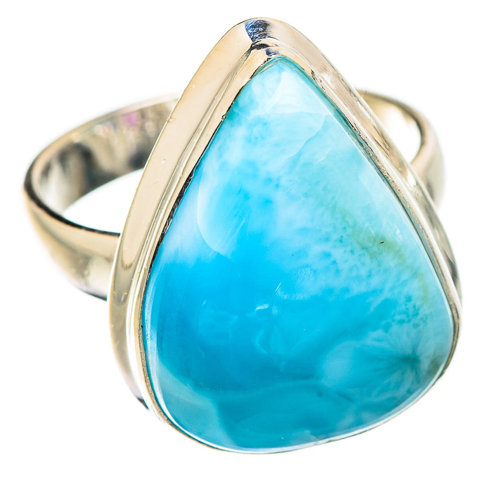 Larimar Rings handcrafted by Anasilvercos - RING130326 - Photo 2