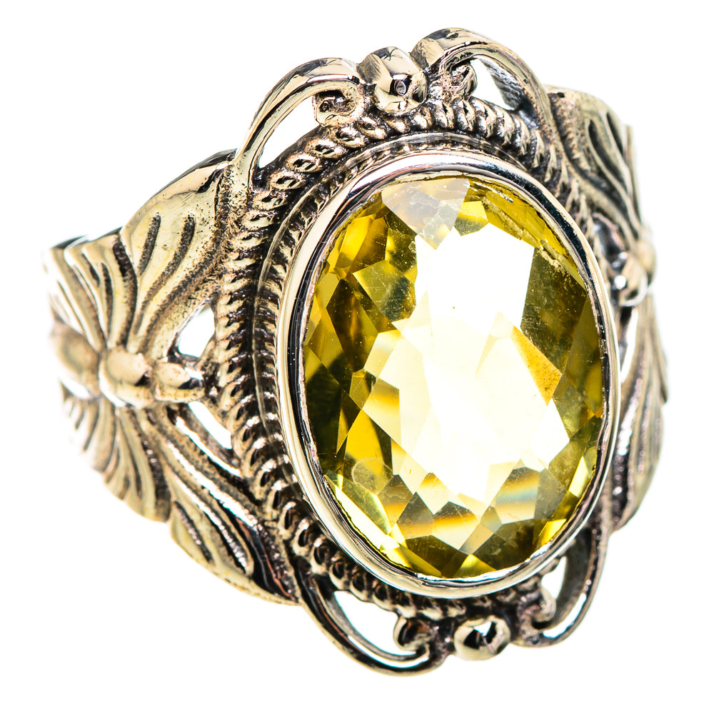 Citrine Rings handcrafted by Anasilvercos - RING130353 - Photo 2