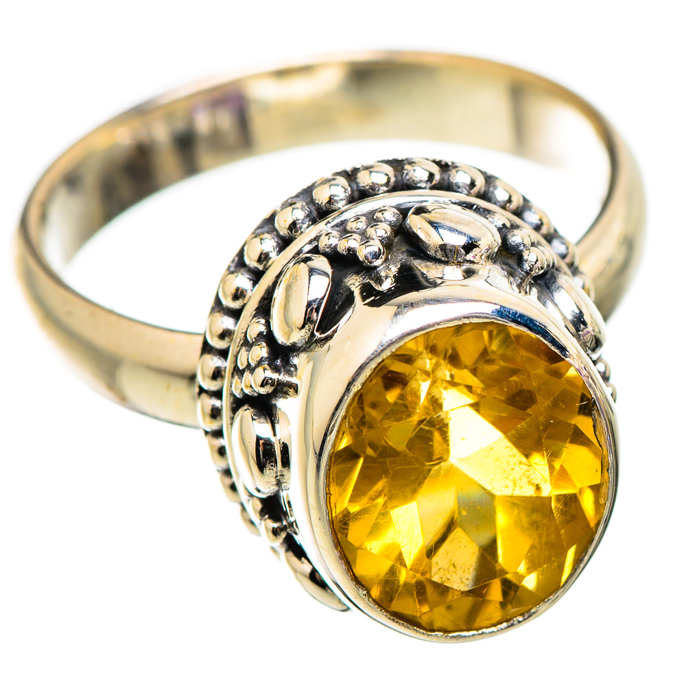 Citrine Rings handcrafted by Anasilvercos - RING130366 - Photo 2