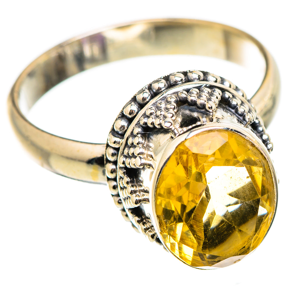 Citrine Rings handcrafted by Anasilvercos - RING130367 - Photo 2