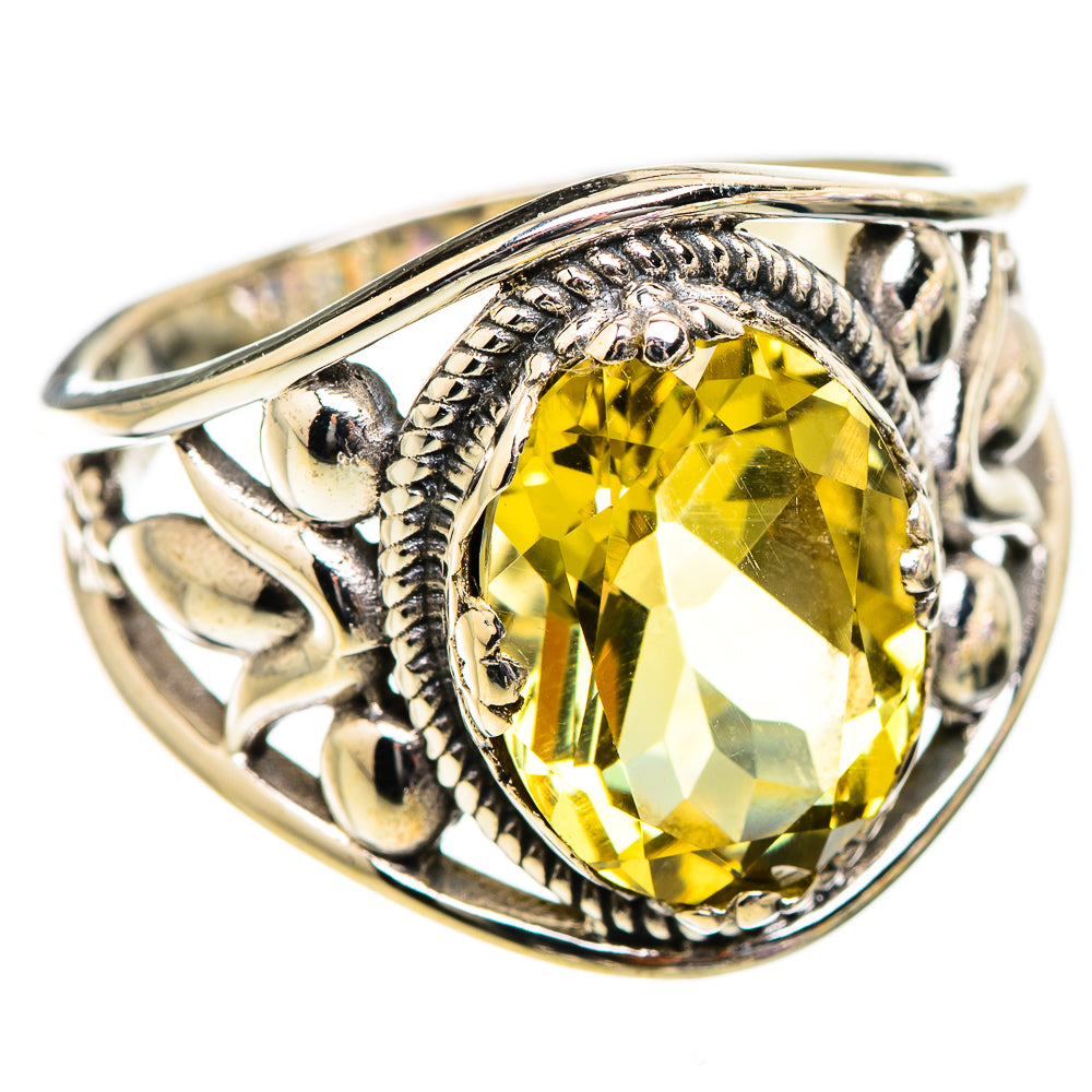 Citrine Rings handcrafted by Anasilvercos - RING130382 - Photo 2