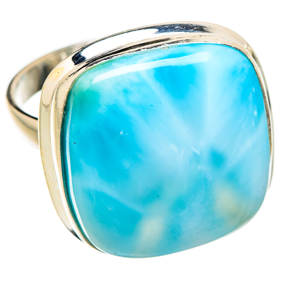 Larimar Rings handcrafted by Anasilvercos - RING130413 - Photo 2