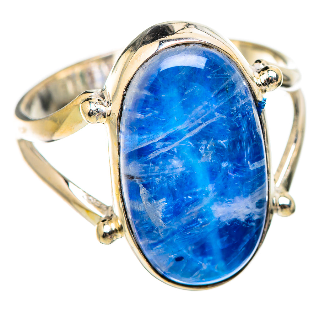 Rainbow Moonstone Rings handcrafted by Anasilvercos - RING130416 - Photo 2
