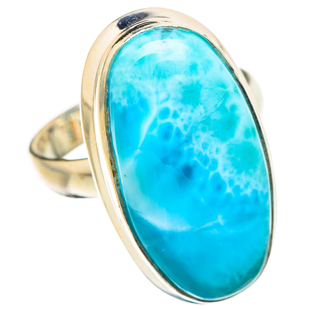 Larimar Rings handcrafted by Anasilvercos - RING130418 - Photo 2
