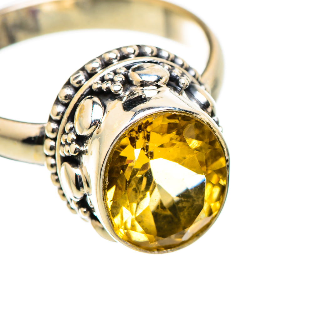 Citrine Rings handcrafted by Anasilvercos - RING130426 - Photo 2