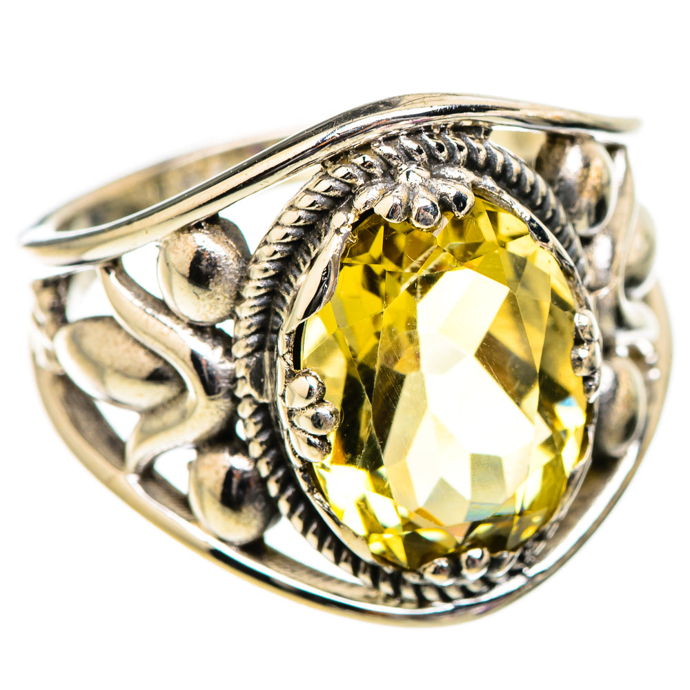 Citrine Rings handcrafted by Anasilvercos - RING130441 - Photo 2