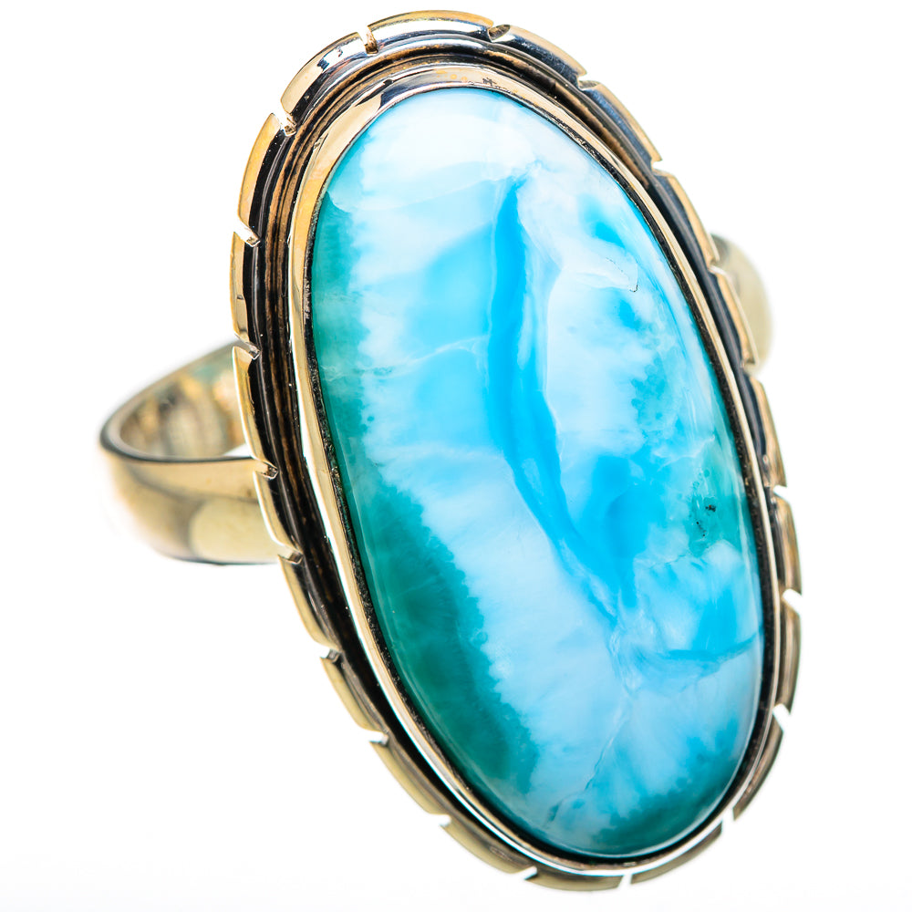 Larimar Rings handcrafted by Anasilvercos - RING130451 - Photo 2