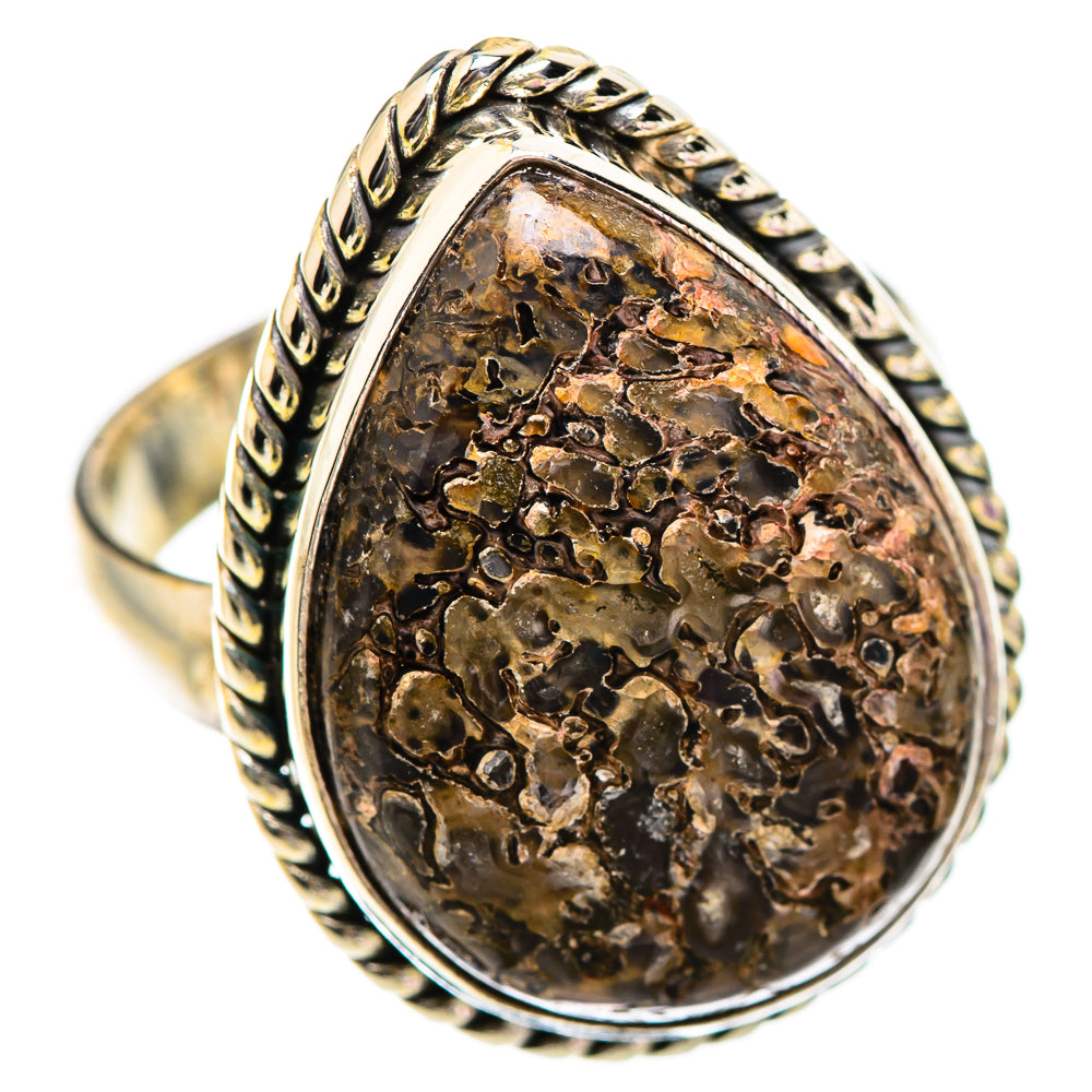 Dinosaur Bone Rings handcrafted by Anasilvercos - RING130455 - Photo 2