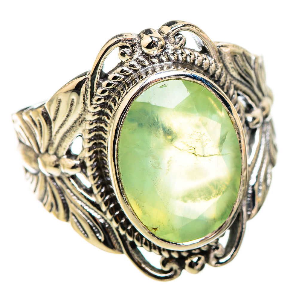Prehnite Rings handcrafted by Anasilvercos - RING130480 - Photo 2