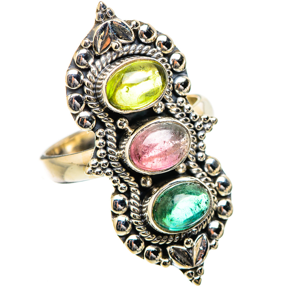 Tourmaline Rings handcrafted by Anasilvercos - RING130558 - Photo 2