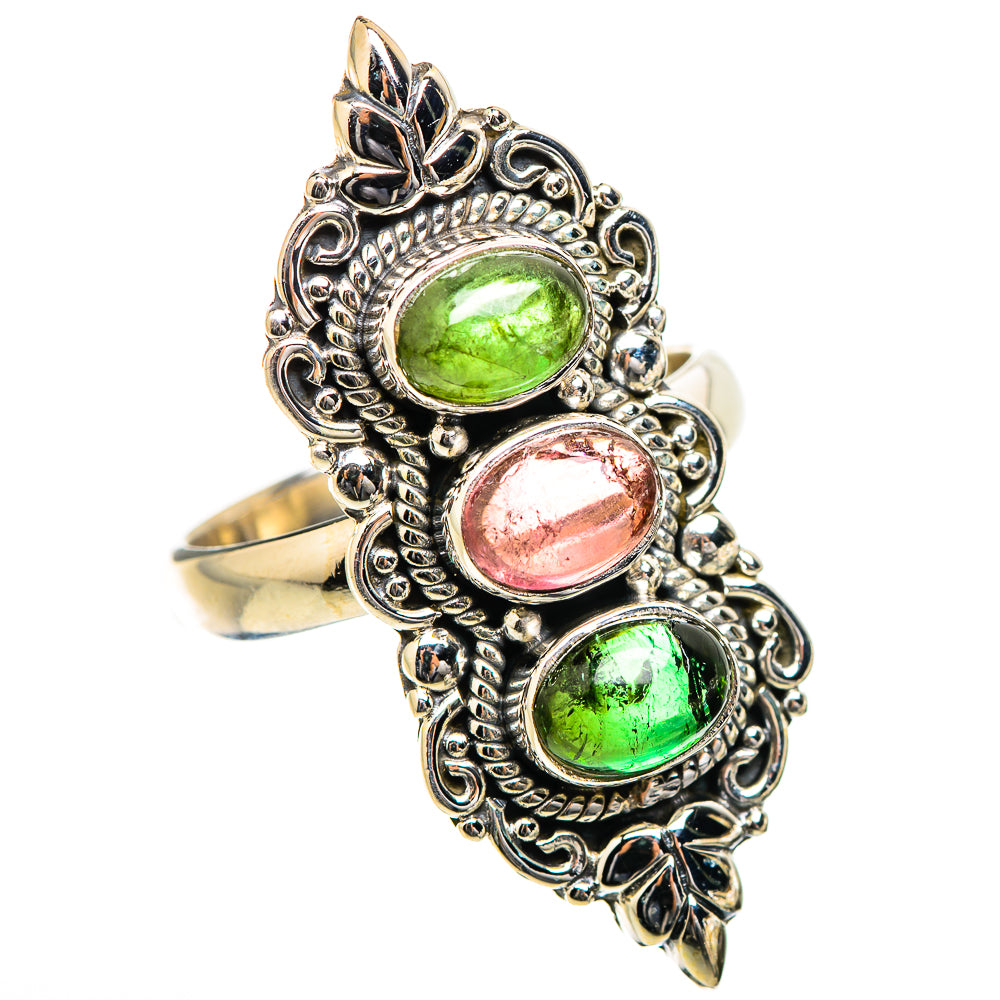 Tourmaline Rings handcrafted by Anasilvercos - RING130560 - Photo 2