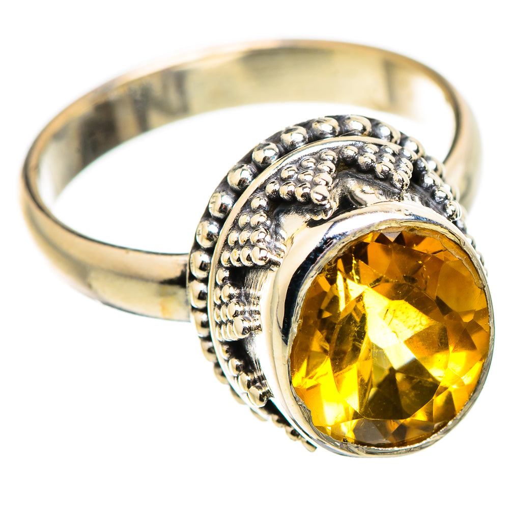 Citrine Rings handcrafted by Anasilvercos - RING130577 - Photo 2