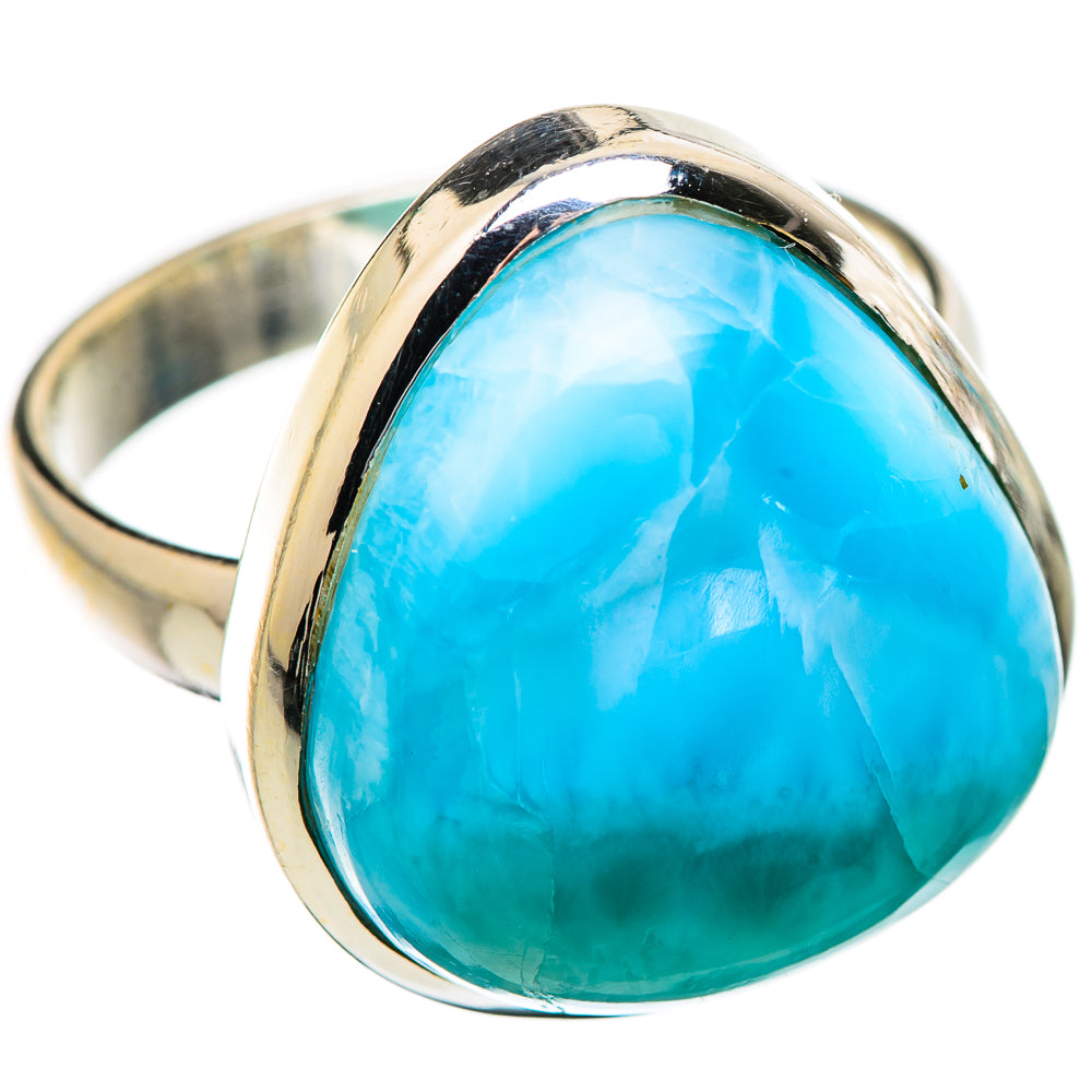 Larimar Rings handcrafted by Anasilvercos - RING130597 - Photo 2