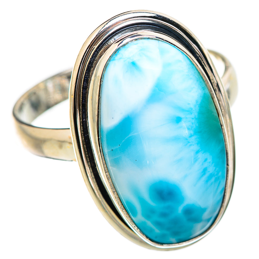 Larimar Rings handcrafted by Anasilvercos - RING130604 - Photo 2
