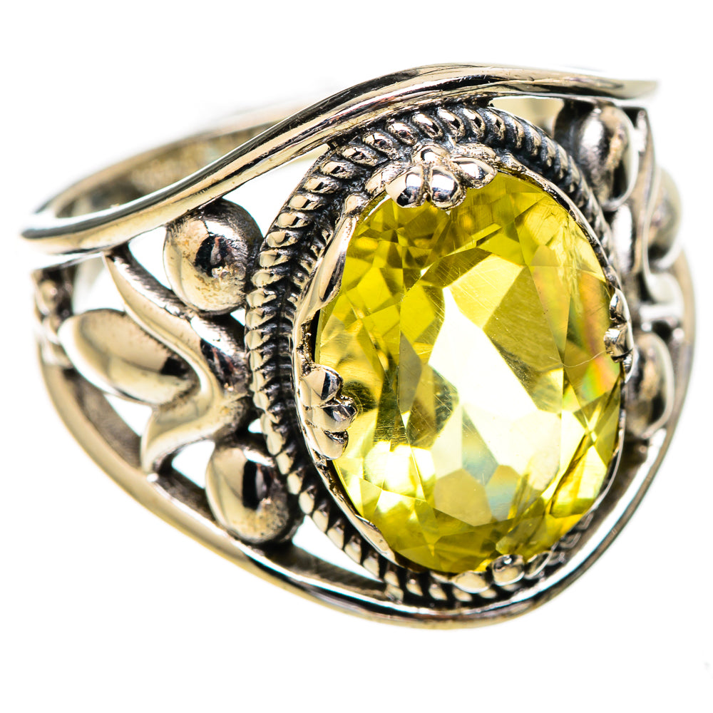 Citrine Rings handcrafted by Anasilvercos - RING130623 - Photo 2