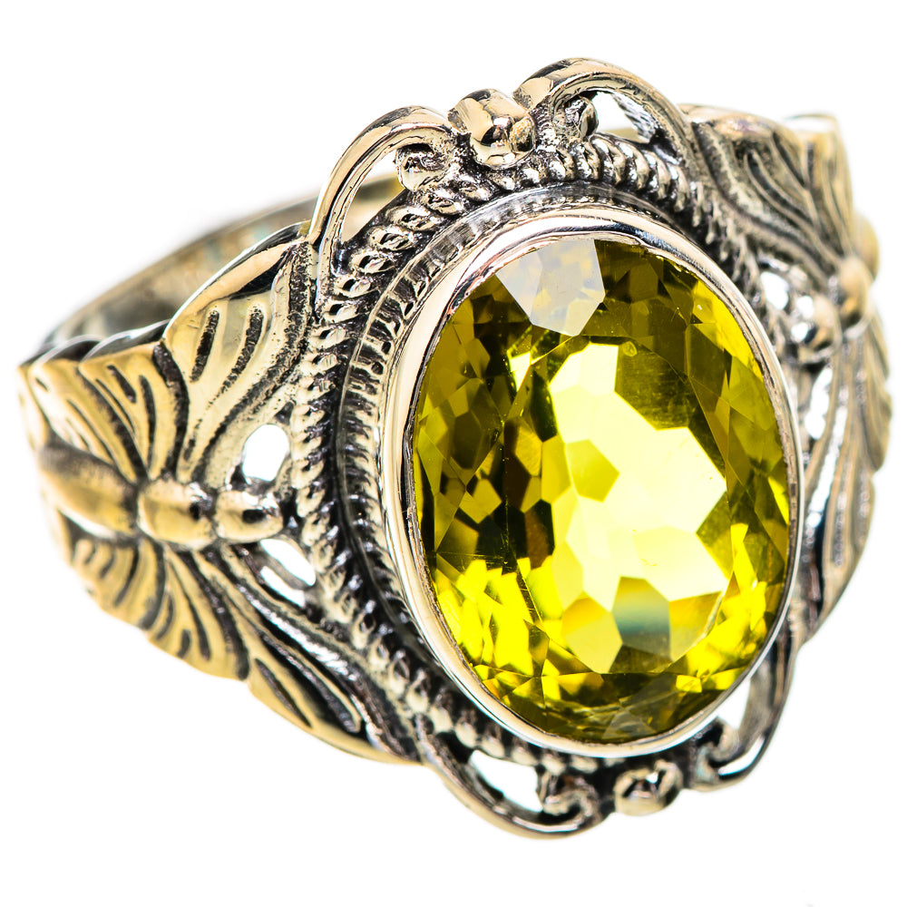 Citrine Rings handcrafted by Anasilvercos - RING130624 - Photo 2