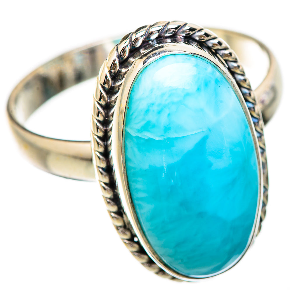 Larimar Rings handcrafted by Anasilvercos - RING130634 - Photo 2