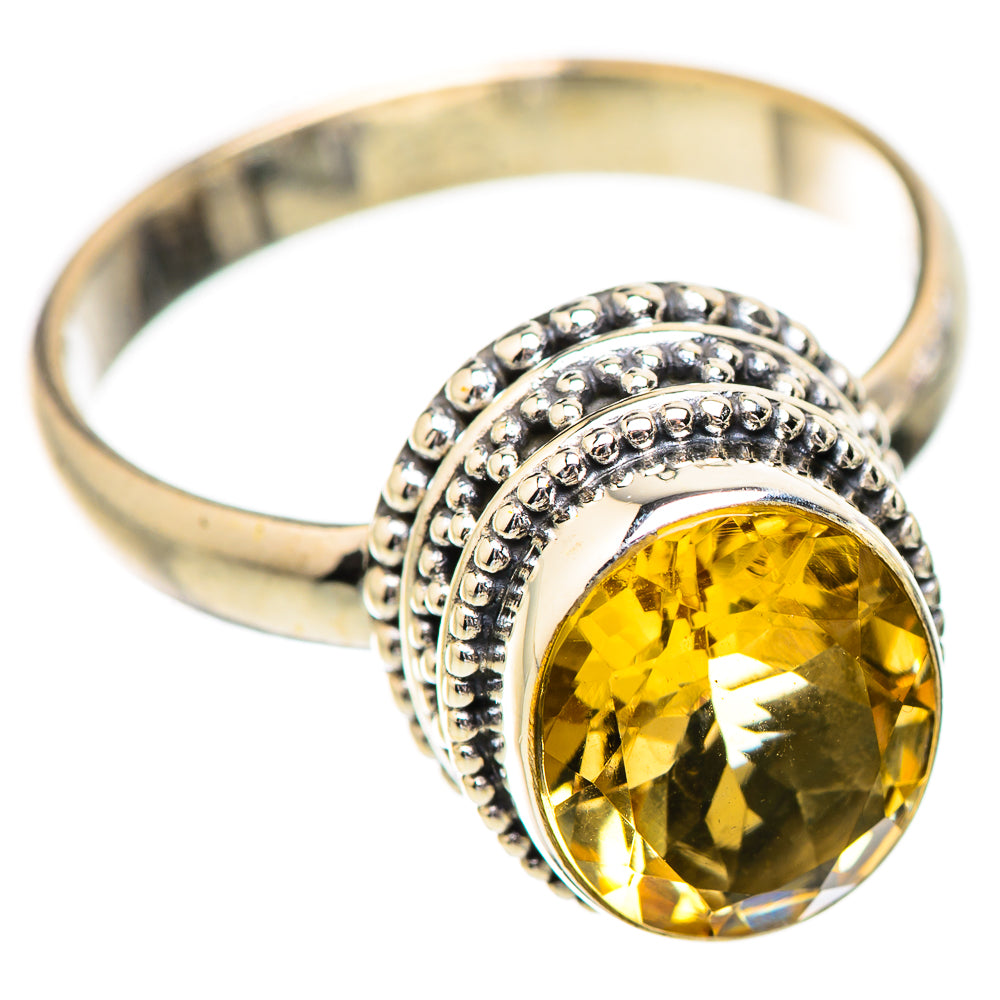 Citrine Rings handcrafted by Anasilvercos - RING130639 - Photo 2