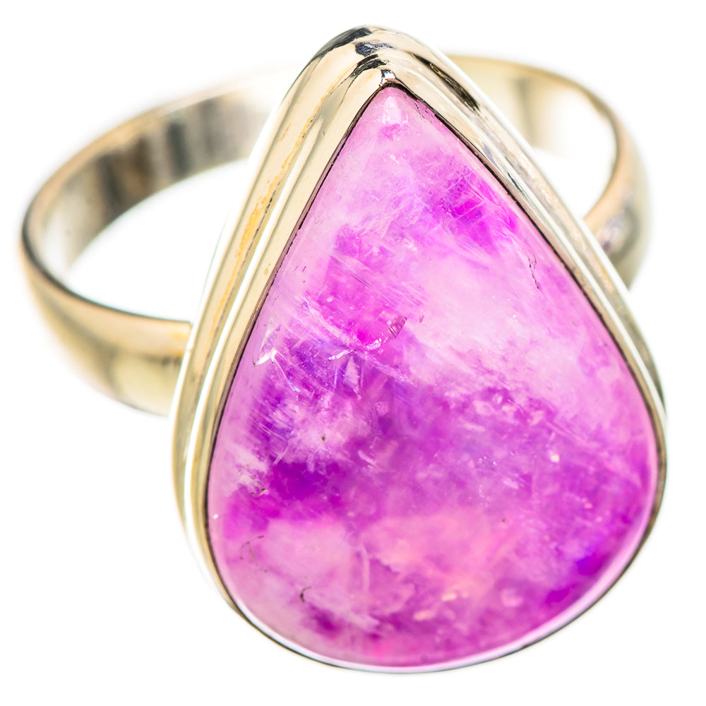 Pink Moonstone Rings handcrafted by Anasilvercos - RING130641 - Photo 2